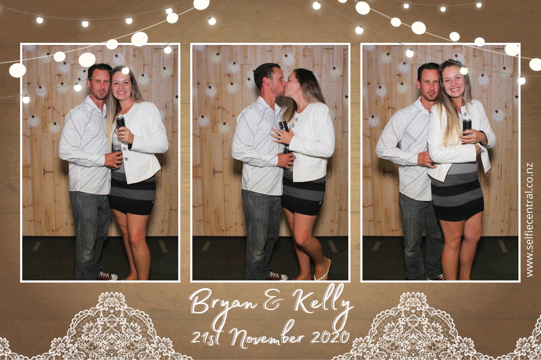 Bryan & Kelly's wedding | View more photos from the event at gallery.photobooth.co.nz/u/SelfieCentral/Bryan-Kellys-wedding